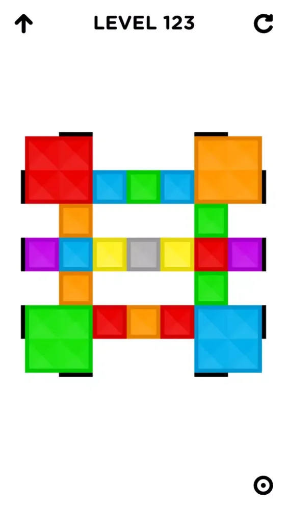 Tangkapan layar Flat Cubes Magic Puzzle