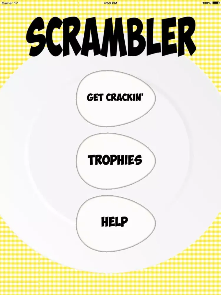 ภาพหน้าจอของ Scrambles iPad 