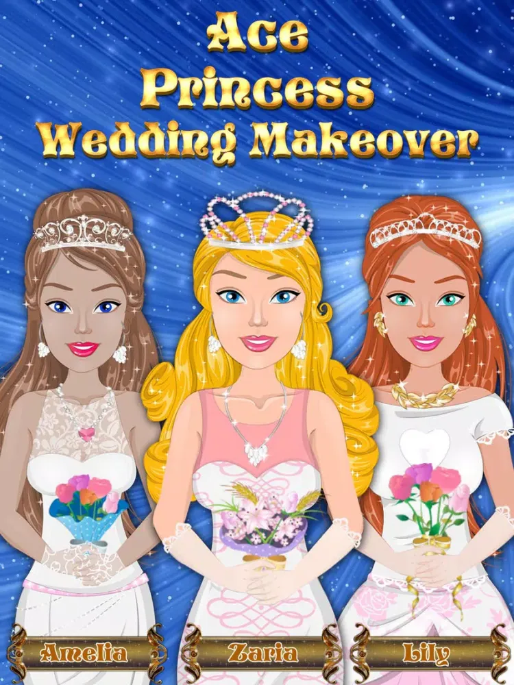 Скриншоты Ace wedding princess makeover-dresup-spa free kids games iPad 