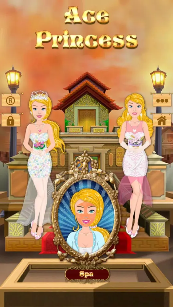 Скриншоты Ace wedding princess makeover-dresup-spa free kids games