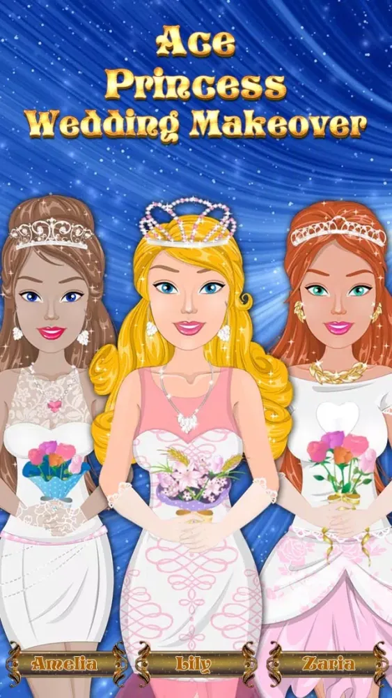 Скриншоты Ace wedding princess makeover-dresup-spa free kids games