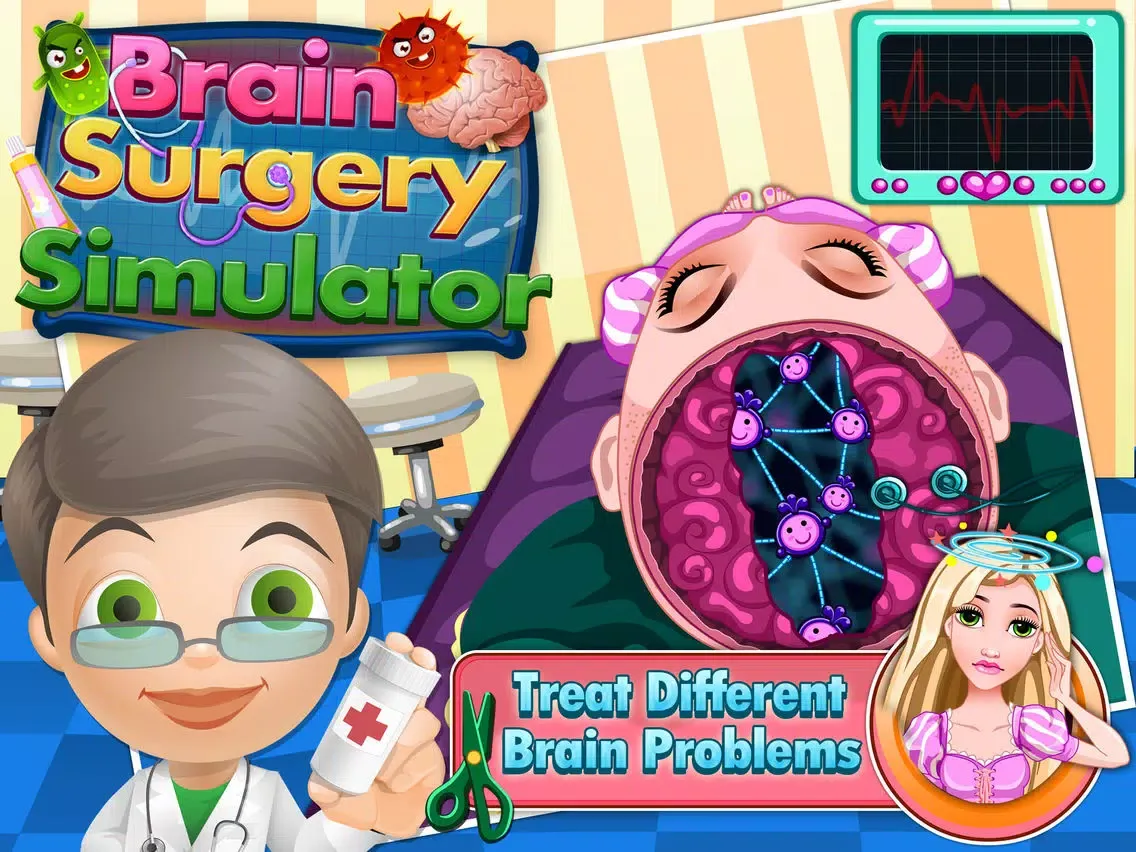 تصاویر Brain Surgery Simulator iPad 