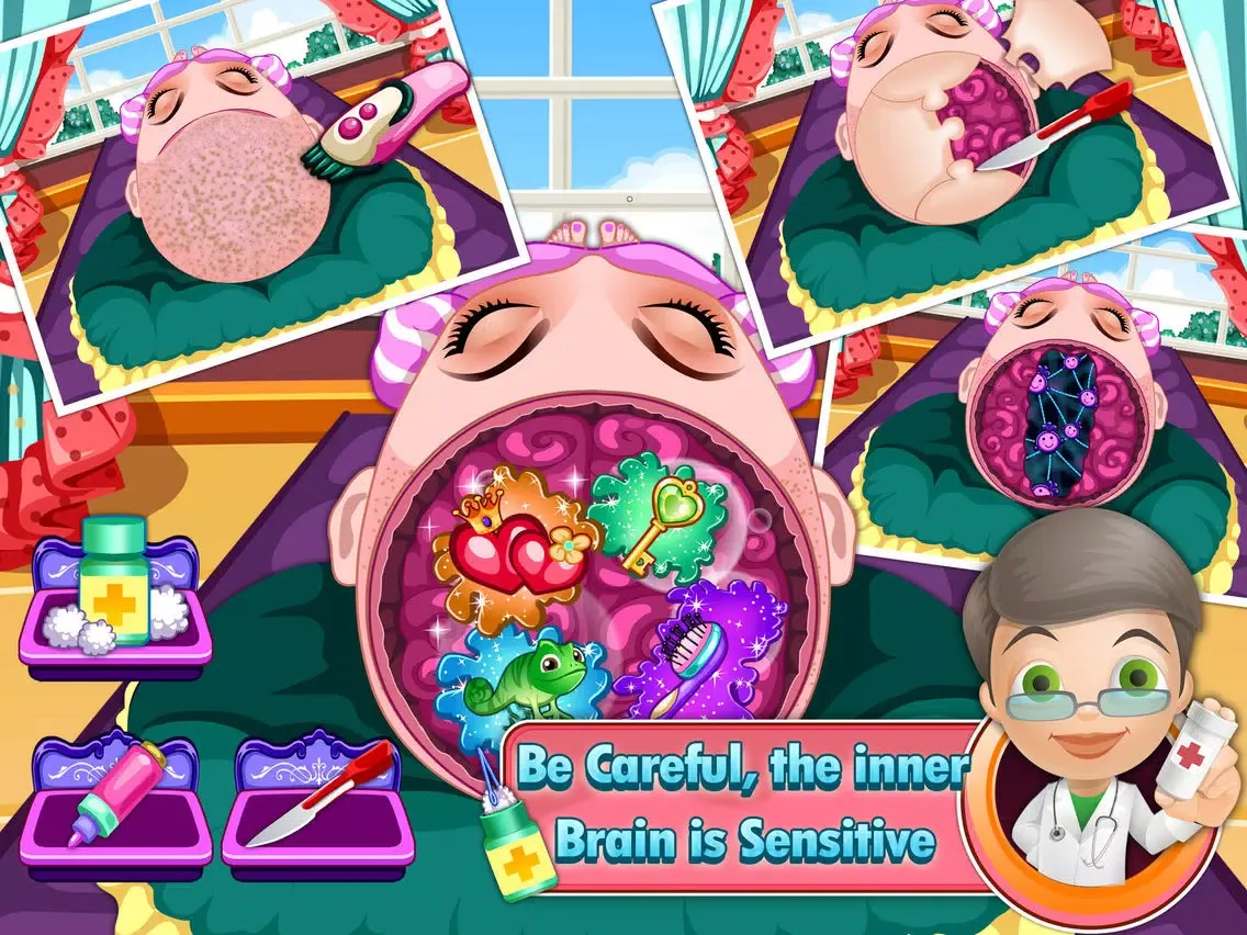 تصاویر Brain Surgery Simulator iPad 
