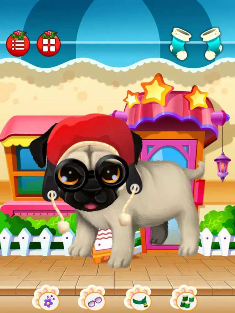 Christmas Pet Party Celebration free kids games iPad  スクリーンショット
