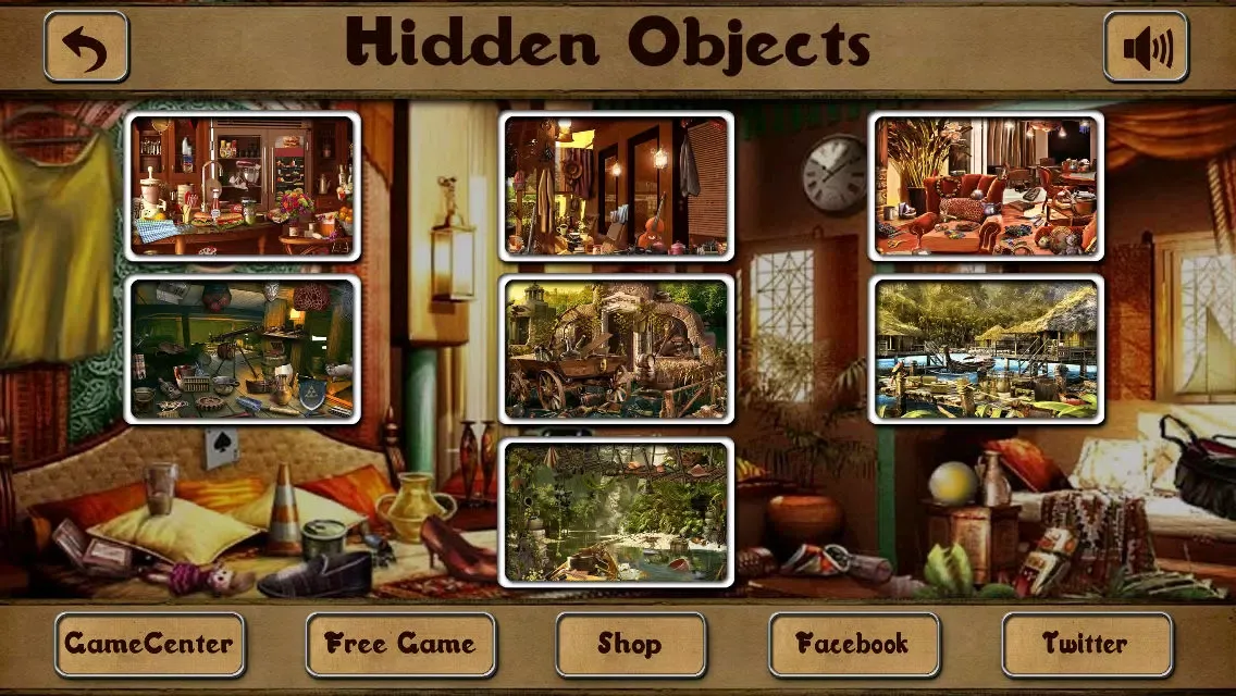 Capturas de pantalla de GrandMother House - Hidden Objects