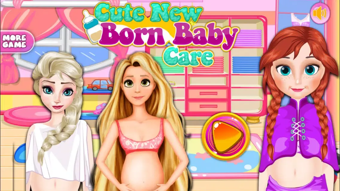 صور My New Baby Born Girl Game