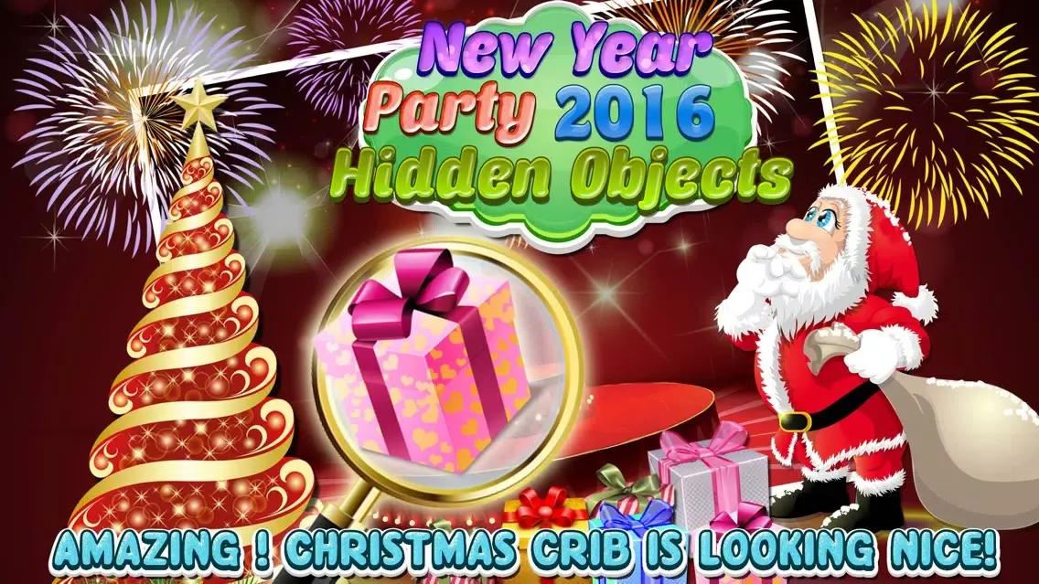 Zrzuty ekranu New Year Party 2017 Hidden Object