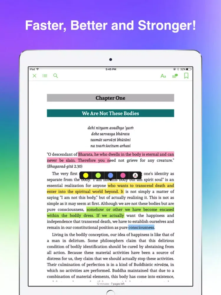 Vedas Collections iPad  Screenshots