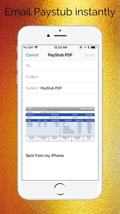Global Paystub Calculator Screenshots