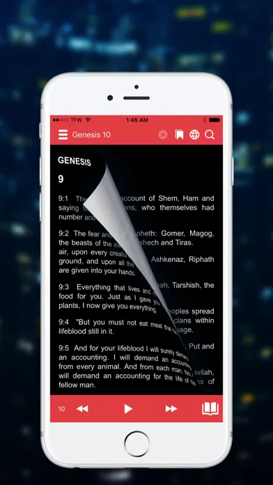 Screenshot di NASB Bible (Audio)