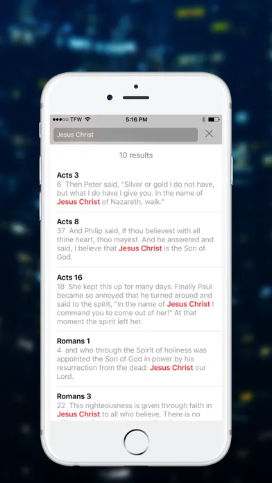 Screenshot di NASB Bible (Audio)