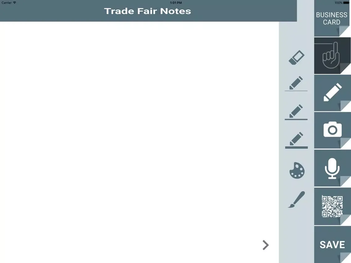 تصاویر Trade Fair Notes iPad 