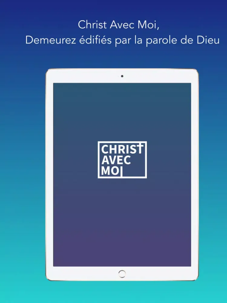 Christ Avec Moi Ministries iPad  スクリーンショット