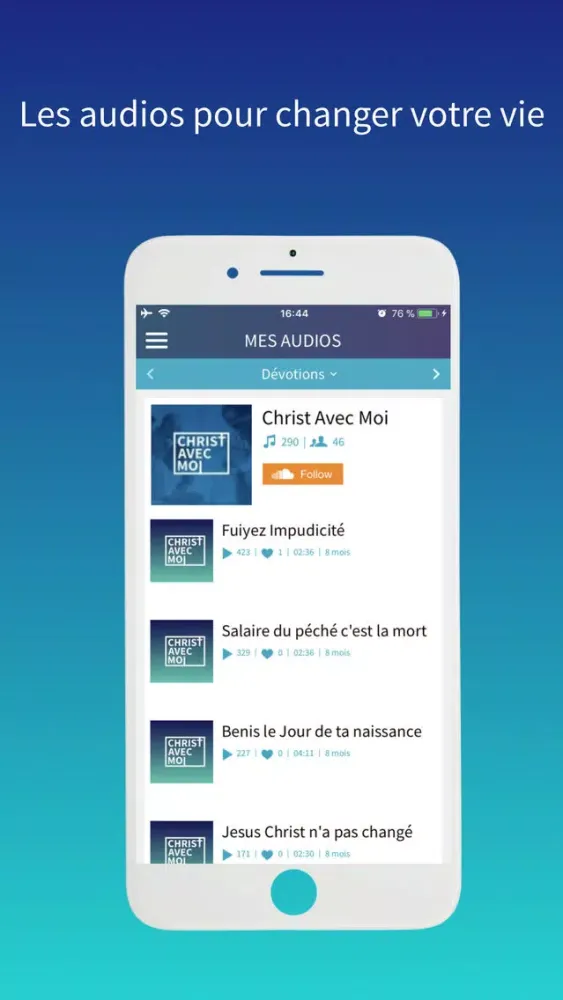 Christ Avec Moi Ministries スクリーンショット