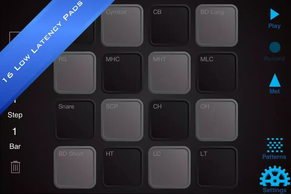 EasyBeats 2 Pro Drum Machine - Beat or Program Drums! स्क्रीनशॉट