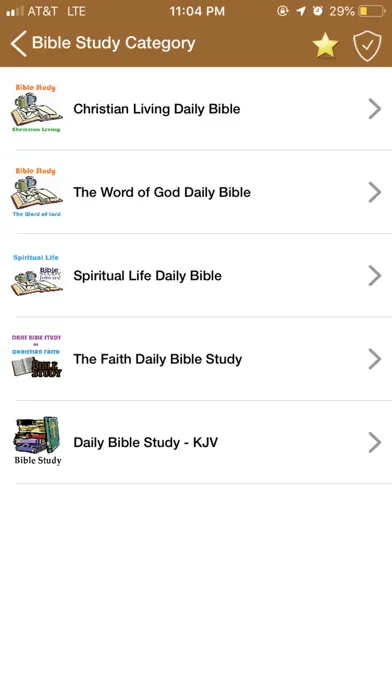 Daily Bible Studies Screenshots