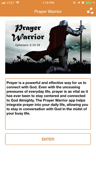 Zrzuty ekranu Prayer Warrior-Daily Prayer