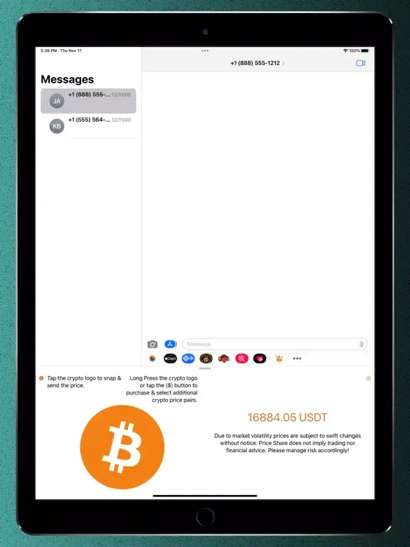 Price Share! iPad  Screenshots