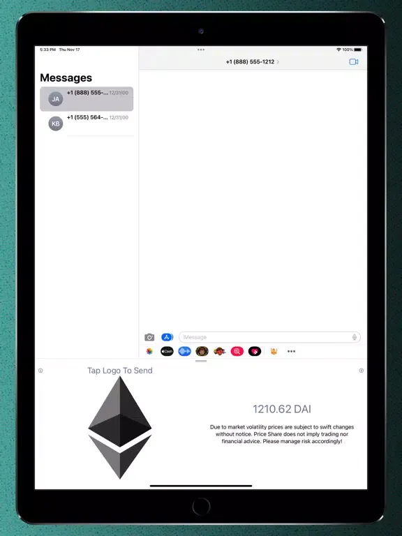 Price Share! iPad  Screenshots