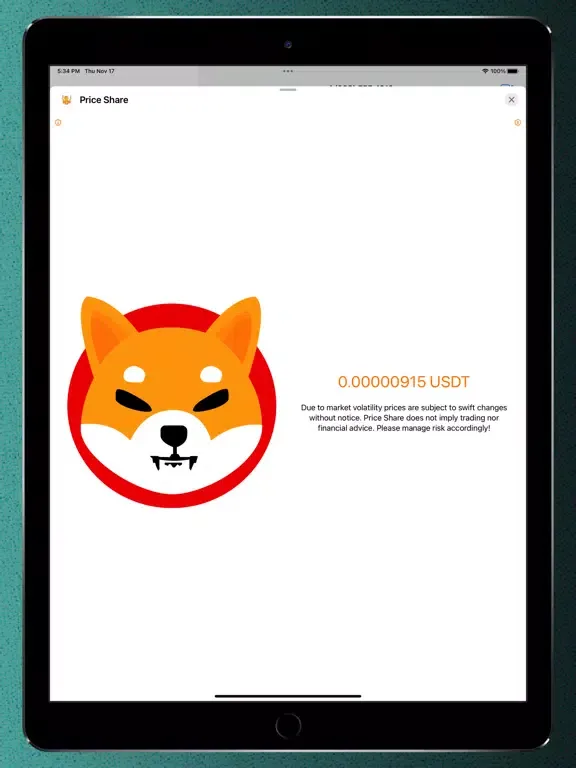 Price Share! iPad  Screenshots