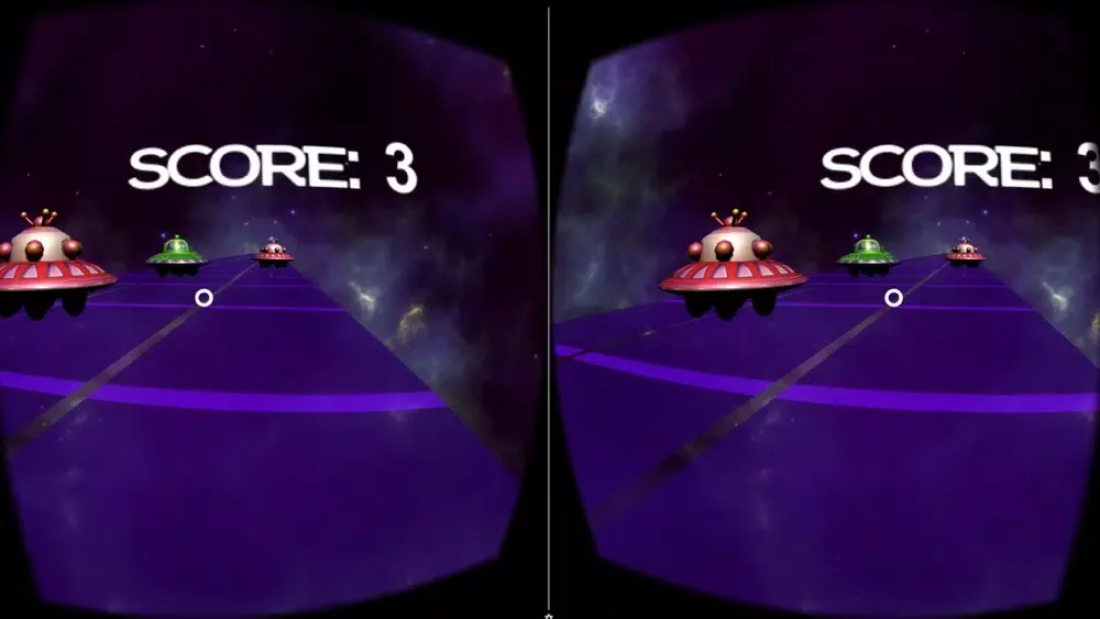 Tangkapan skrin Constellation Runner (Google Cardboard)