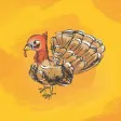 Thanksgiving Illustrated Sticker Pack