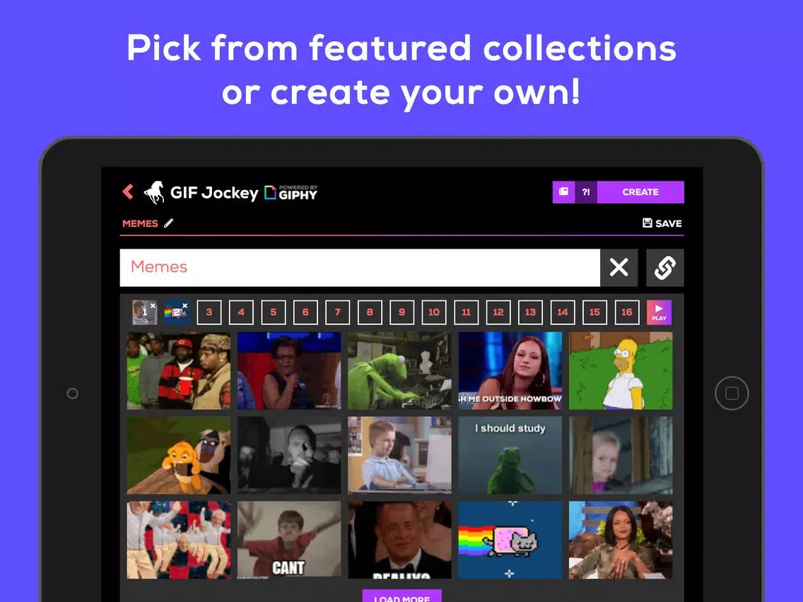 Capturas de pantalla de GIF Jockey - Play your GIFs like a DJ iPad 