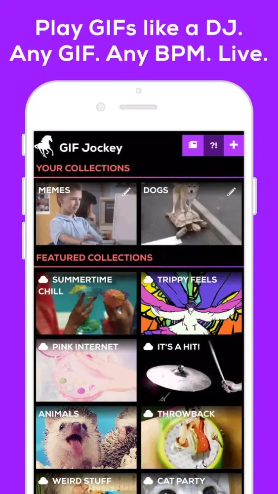 Capturas de pantalla de GIF Jockey - Play your GIFs like a DJ