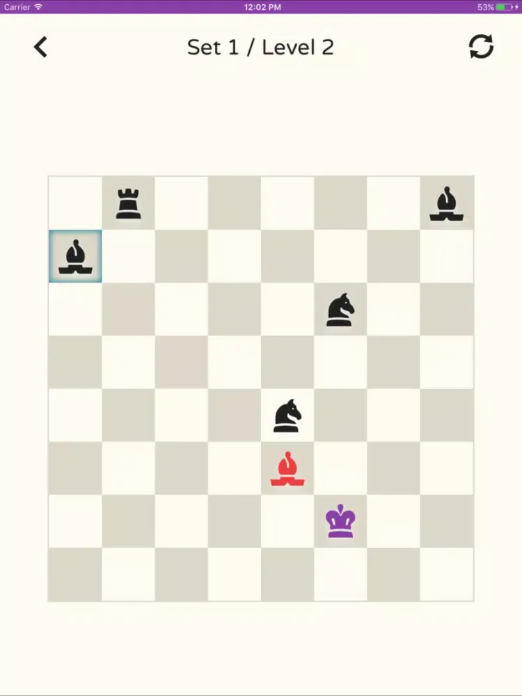 Ảnh chụp màn hình của No More Kings - Chess Puzzle iPad 