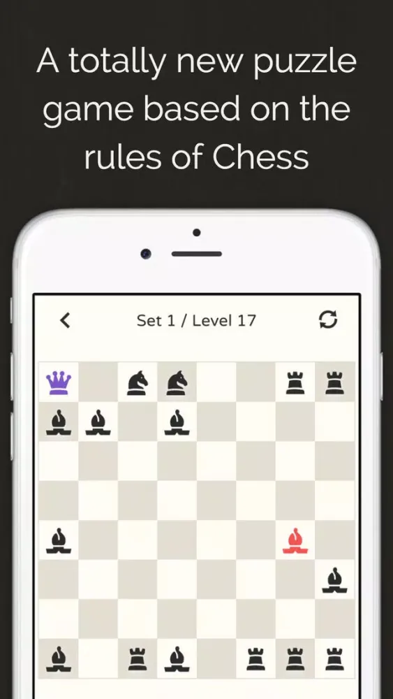 Ảnh chụp màn hình của No More Kings - Chess Puzzle
