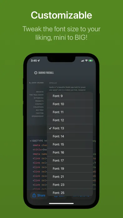 Capturas de pantalla de Achoo HTML Viewer & Inspector