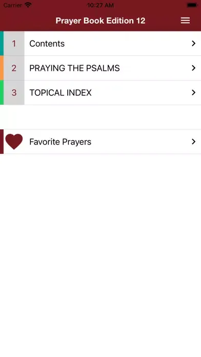 Prayers Book Screenshots