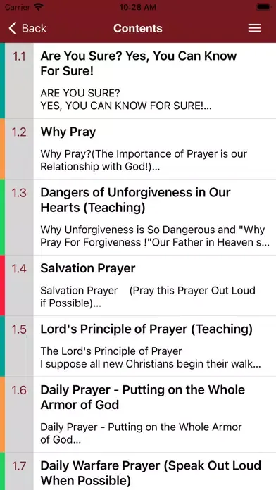Prayers Book Screenshots
