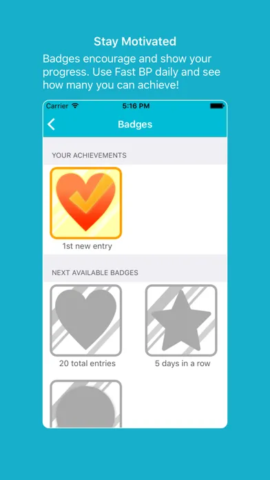 تصاویر Fast BP - Blood Pressure Log & Tracker