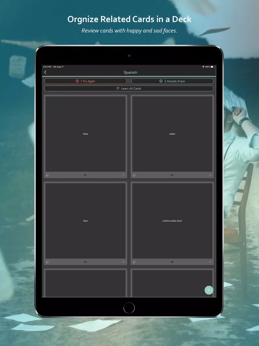Fefet: Learn Flashcard & Note iPad  スクリーンショット