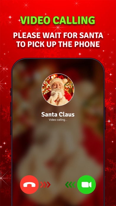 Captures d'écran de Call Santa Claus: Prank Call
