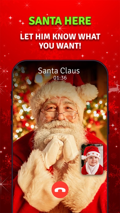 Captures d'écran de Call Santa Claus: Prank Call