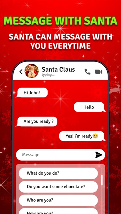 Captures d'écran de Call Santa Claus: Prank Call