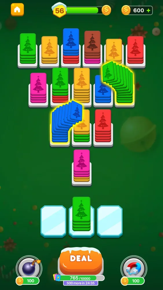 Christmas Card Shuffle Sort Screenshots