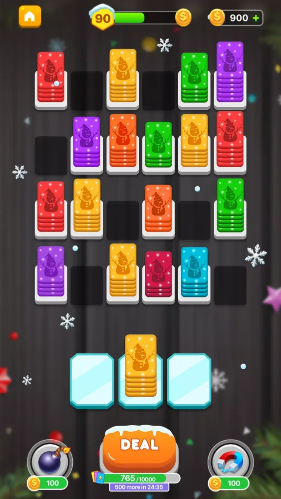 Christmas Card Shuffle Sort Screenshots