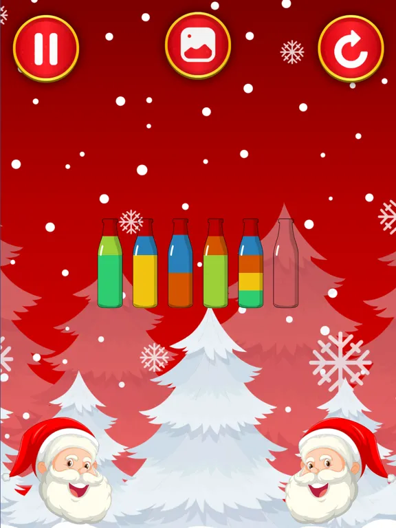 Capturas de tela do Christmas Color Fun-Pour Game iPad 