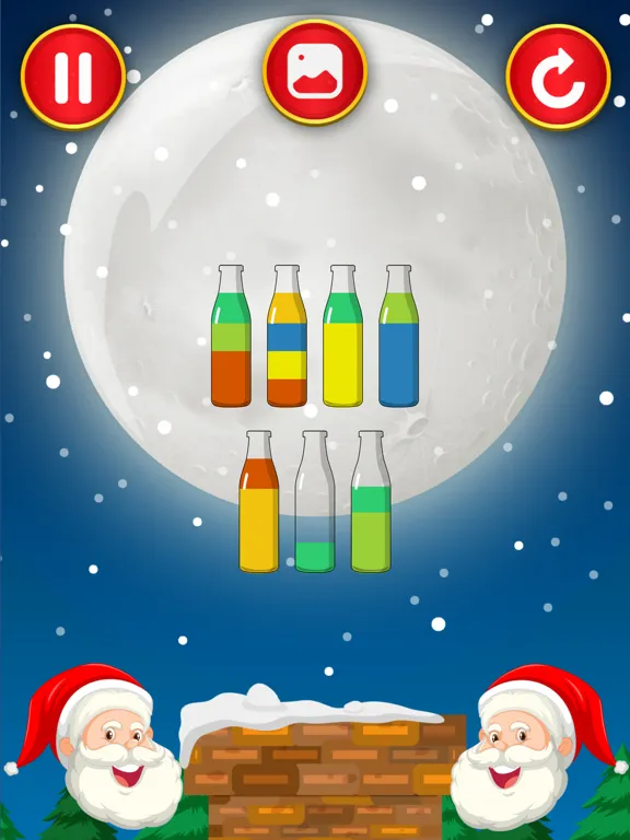 Capturas de tela do Christmas Color Fun-Pour Game iPad 