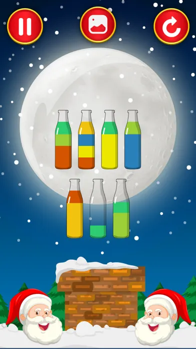 Capturas de tela do Christmas Color Fun-Pour Game