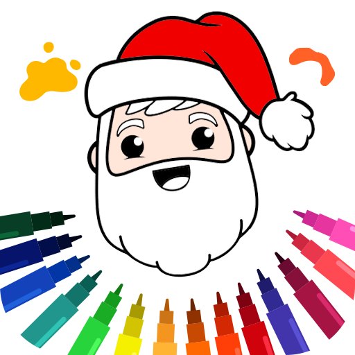 Christmas Coloring Book Games