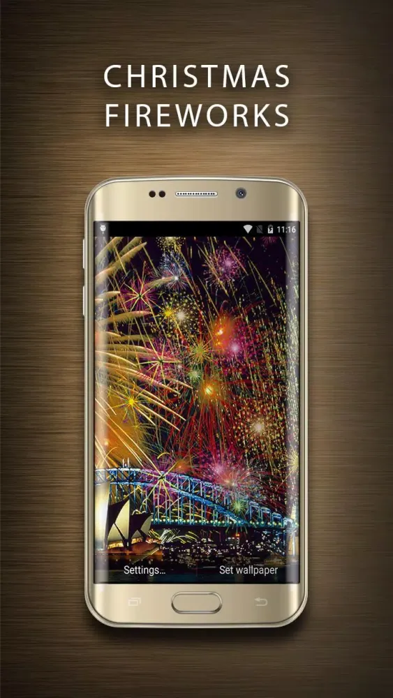 Скриншоты Holiday Sparkle Live Wallpaper