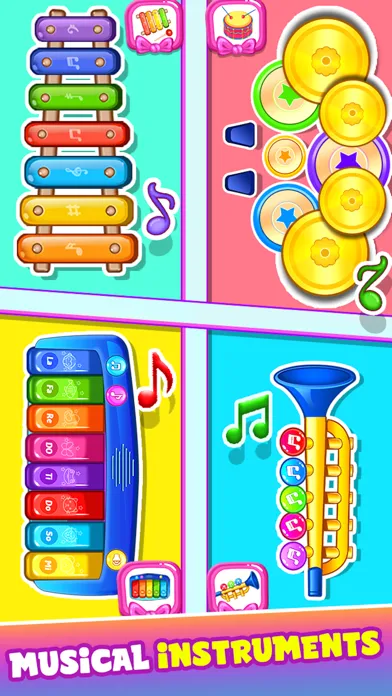 Captures d'écran de Christmas Phone: Musical Games