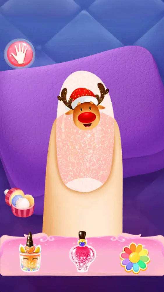 Скриншоты Christmas Nail Salon Art