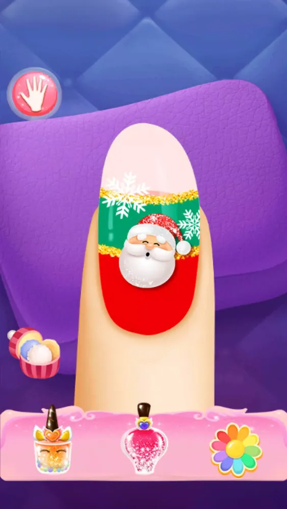 Скриншоты Christmas Nail Salon Art