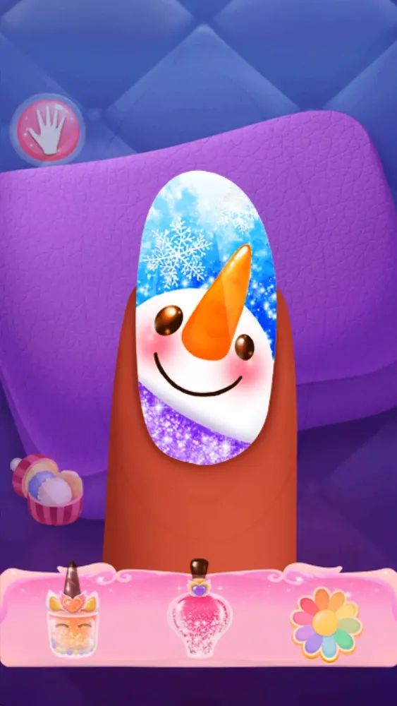 Скриншоты Christmas Nail Salon Art