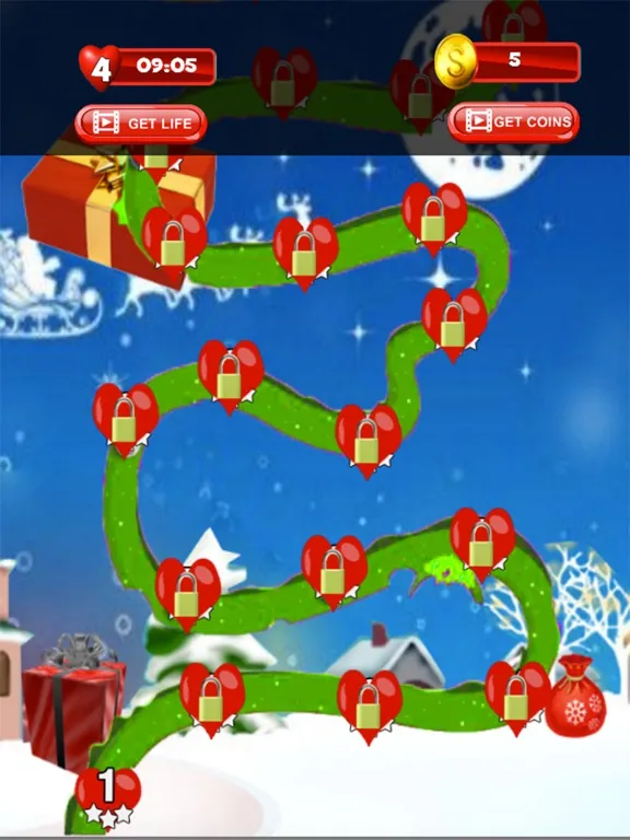 Ảnh chụp màn hình của Bubbl Jellys Shooter: Glowish iPad 